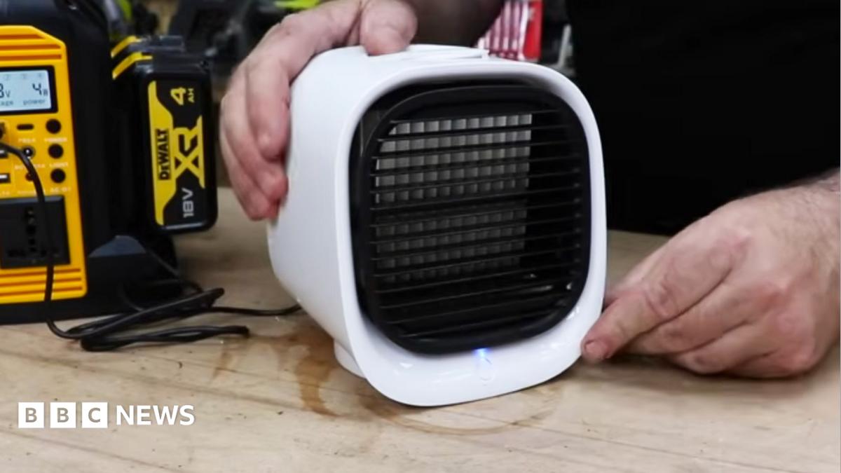 Climatizador portátil que 'refresca em 90 s' é mentira, diz órgão