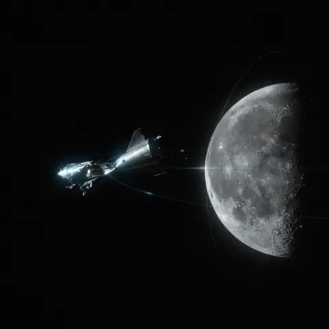 Foguete da SpaceX vai colidir com a Lua e choque podera ser visto da Terra