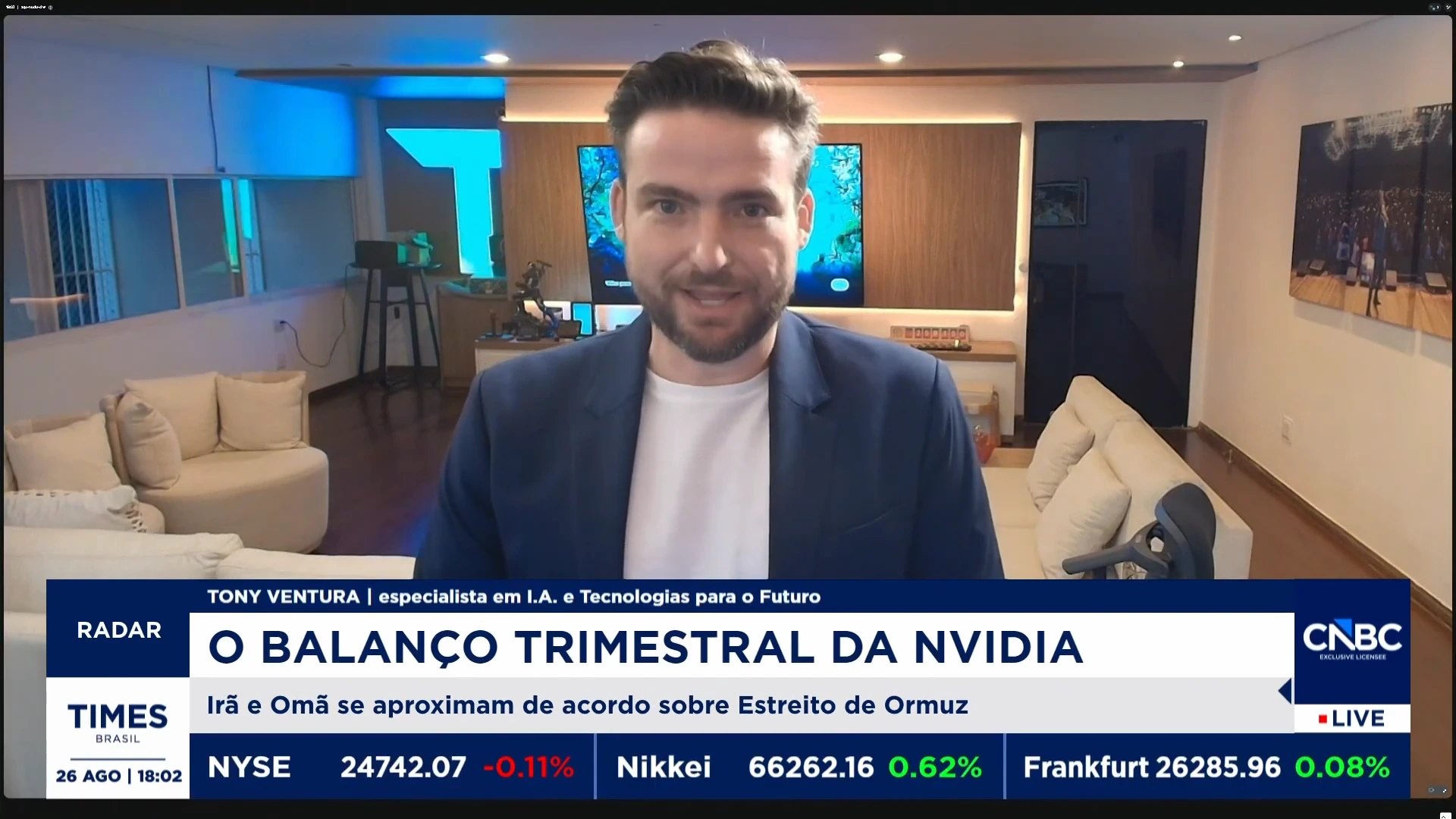 Nvidia Lidera a IA e Supera Rivais no Mercado de Tech