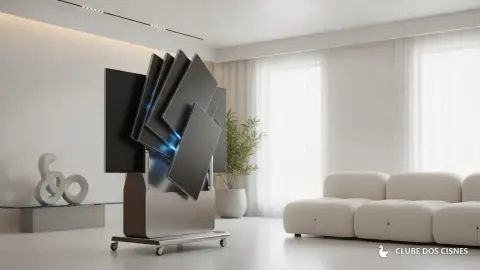 Samsung lança TV 'portátil' Movingstyle M7 que se esconde
